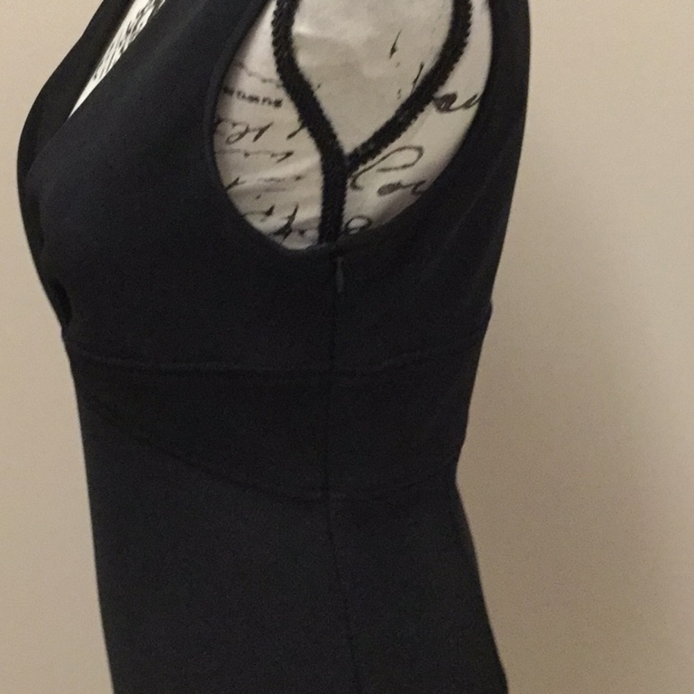 ABS Allen Schwartz Collection black knit dress - Picture 3 of 8